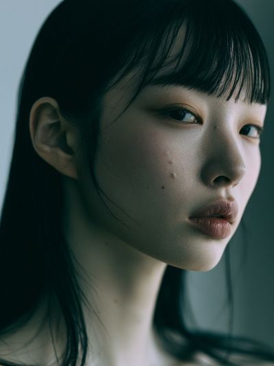 Moody Portrait Photography Poster. poster