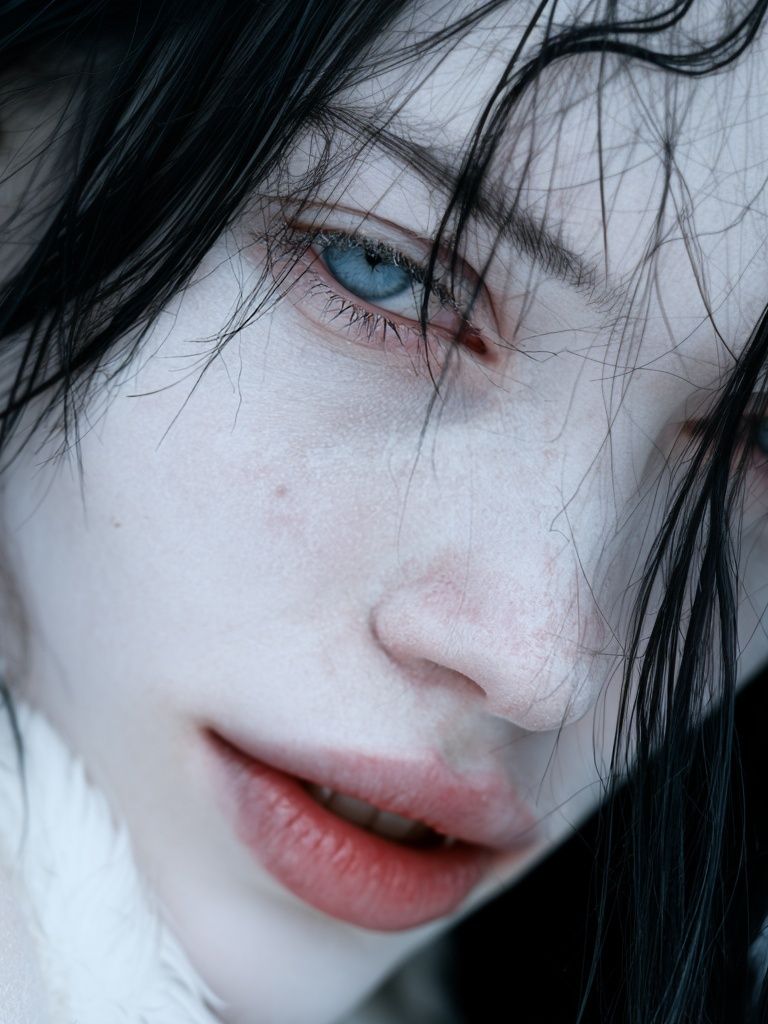 Ethereal Portrait Photography Poster. poster — photography art