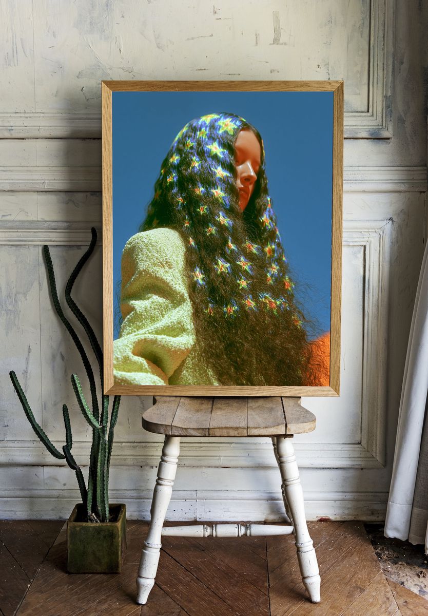 Prismatic Portrait Photography Poster. — room view 1