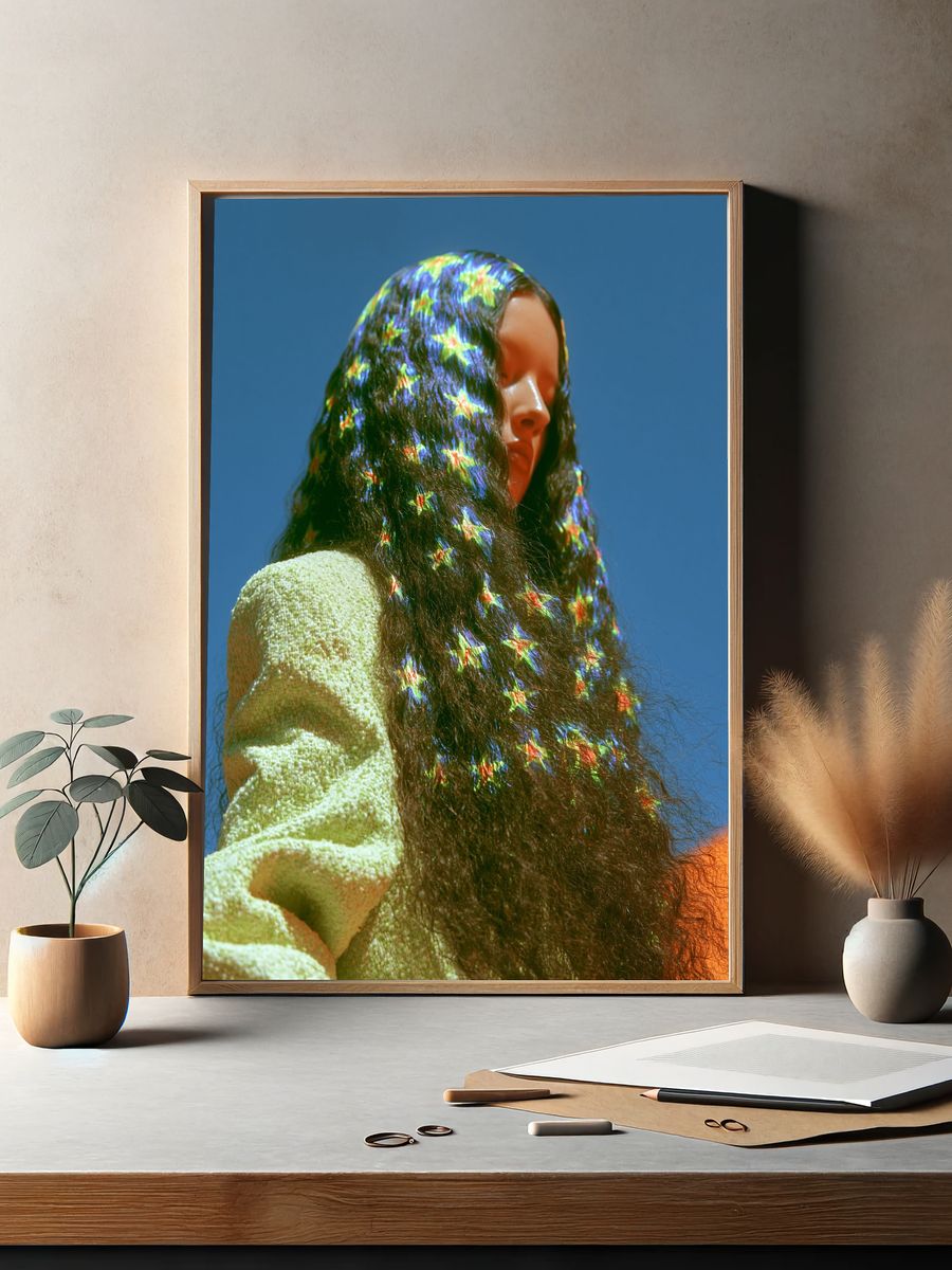 Prismatic Portrait Photography Poster. — room view 2