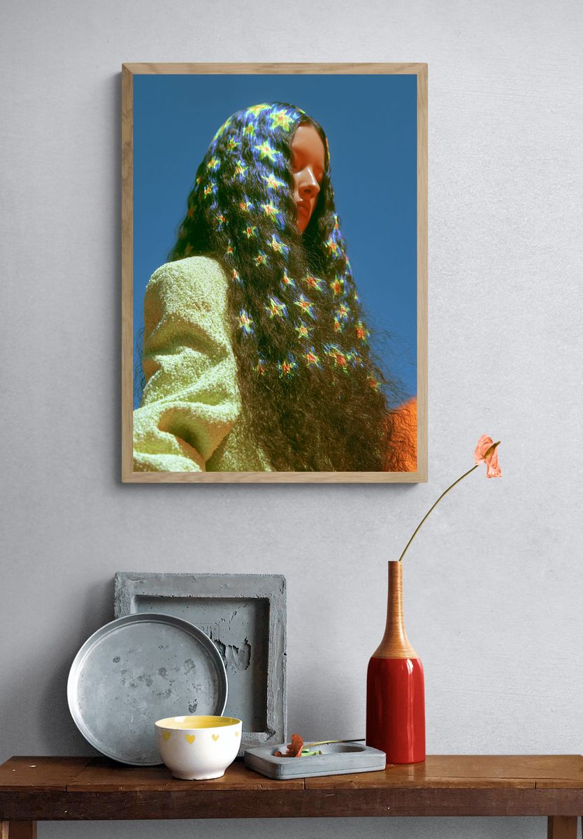 Prismatic Portrait Photography Poster. — room view 3