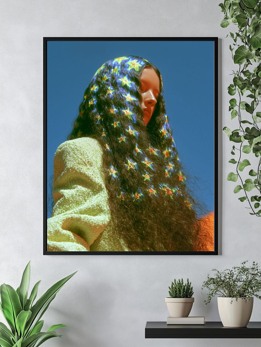 Prismatic Portrait Photography Poster. — room view 4