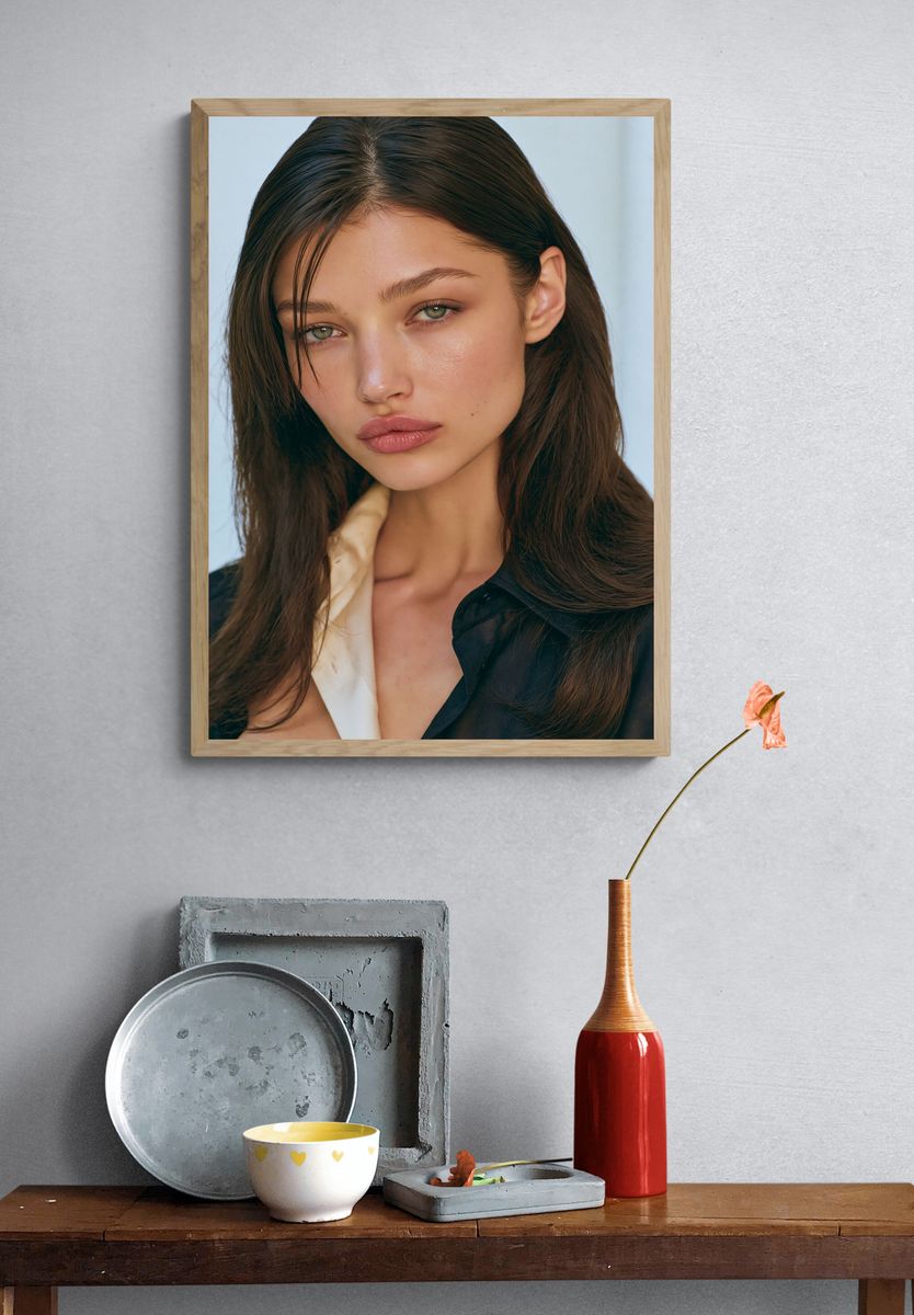 Editorial Portrait Photography Poster. — room view 3