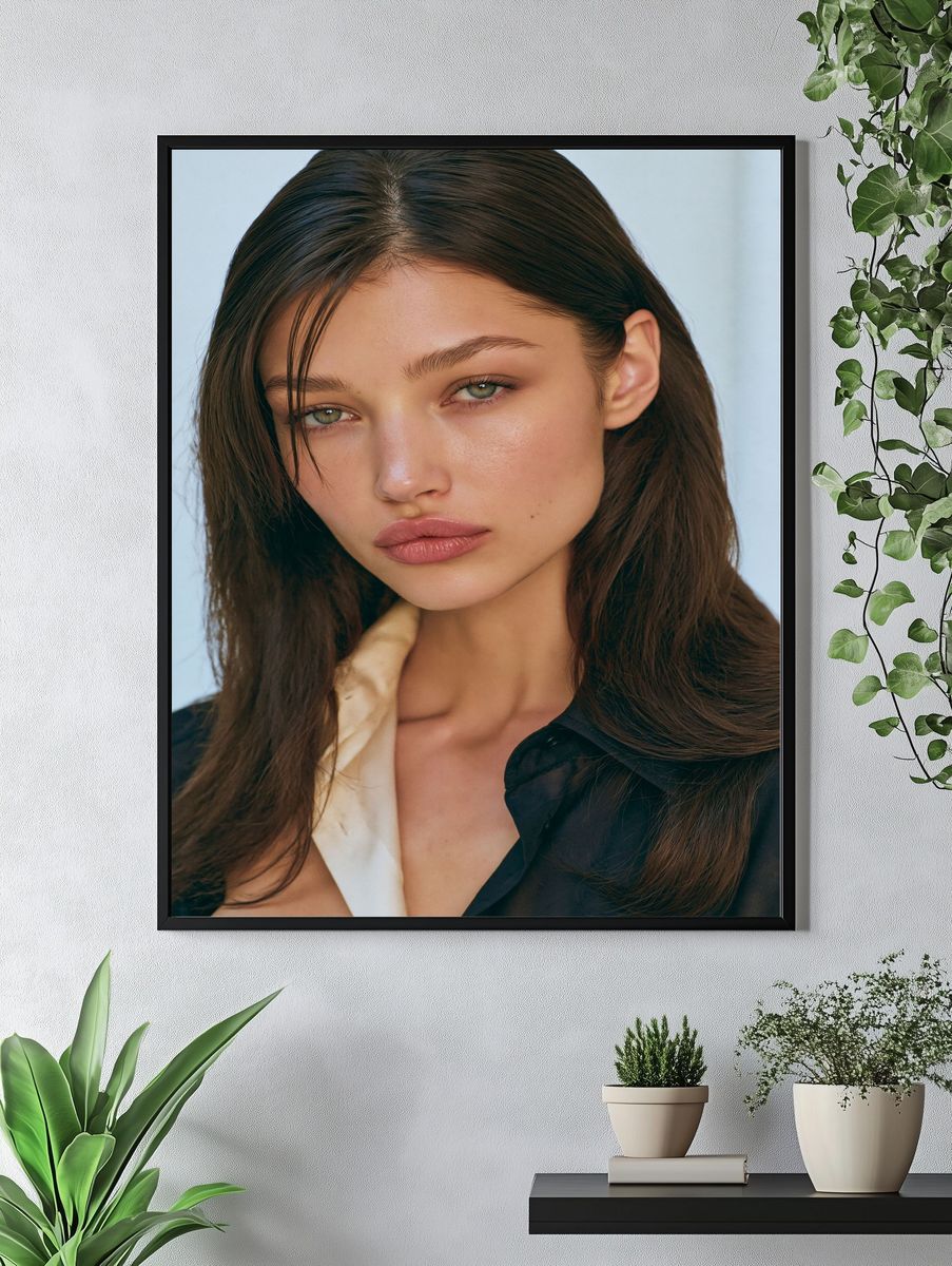Editorial Portrait Photography Poster. — room view 4