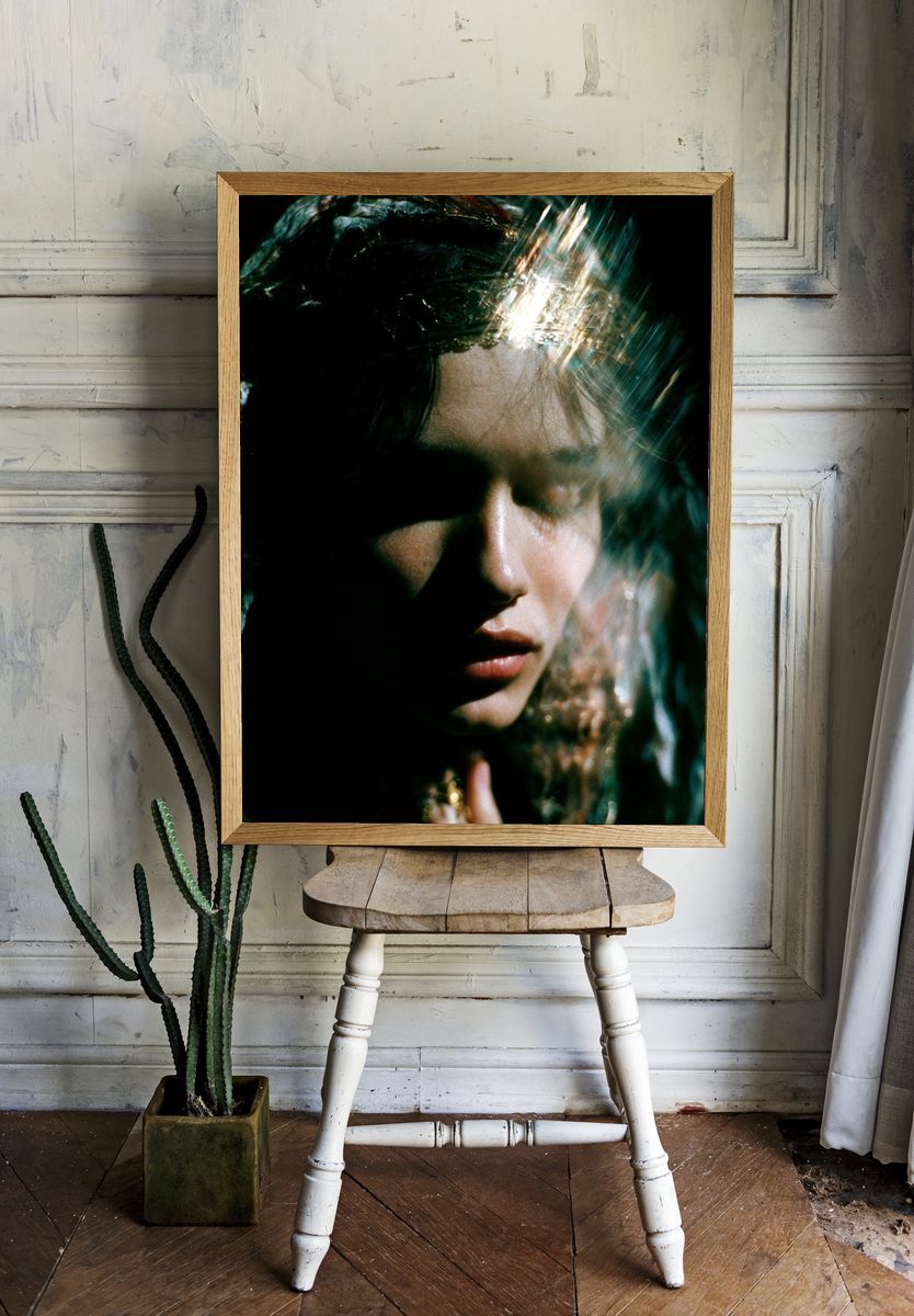 Dreamy Portrait Photography Poster. — room view 1
