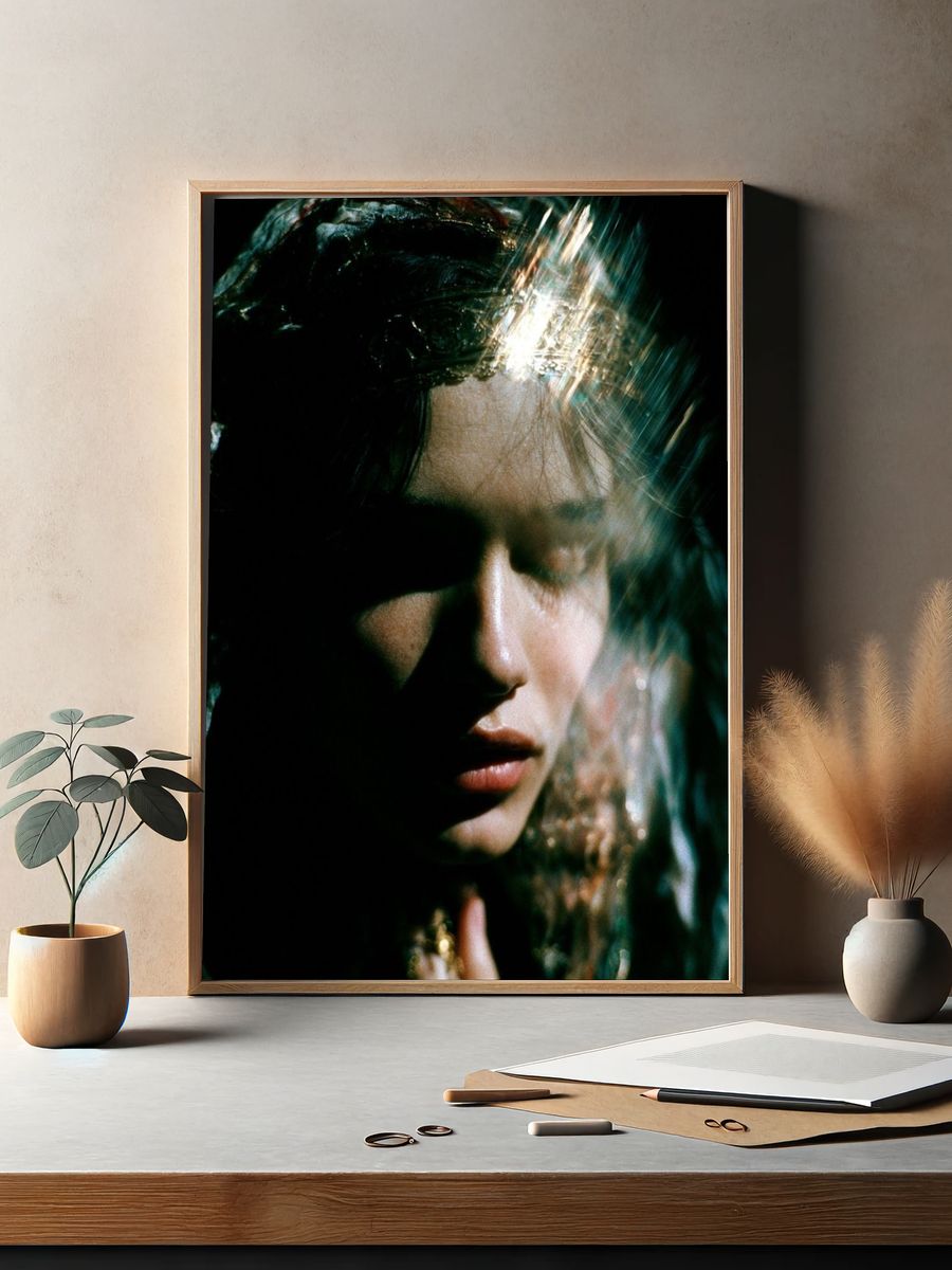 Dreamy Portrait Photography Poster. — room view 2