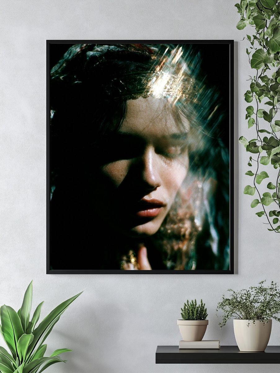 Dreamy Portrait Photography Poster. — room view 4