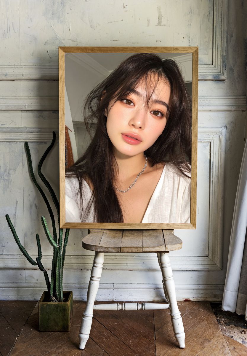 Soft Portrait Photography Poster. — room view 1