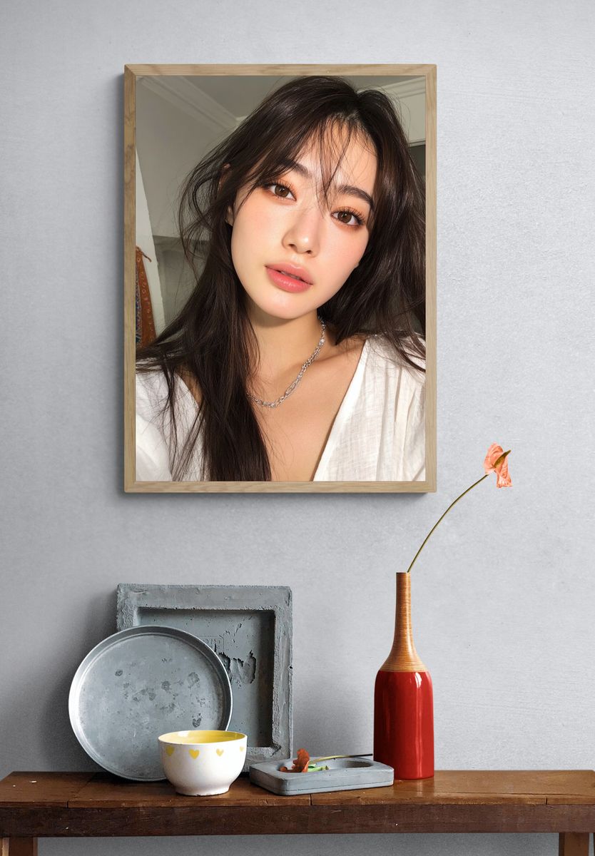 Soft Portrait Photography Poster. — room view 3