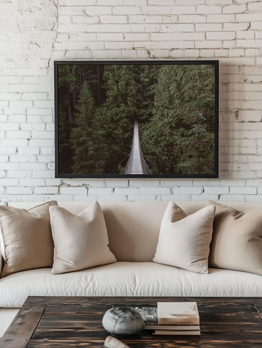 View hanging bridge forest. — room view 1