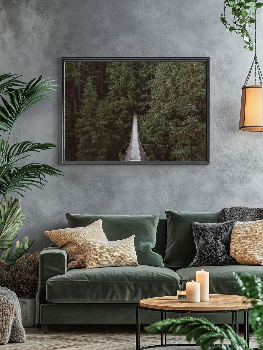 View hanging bridge forest. — room view 4