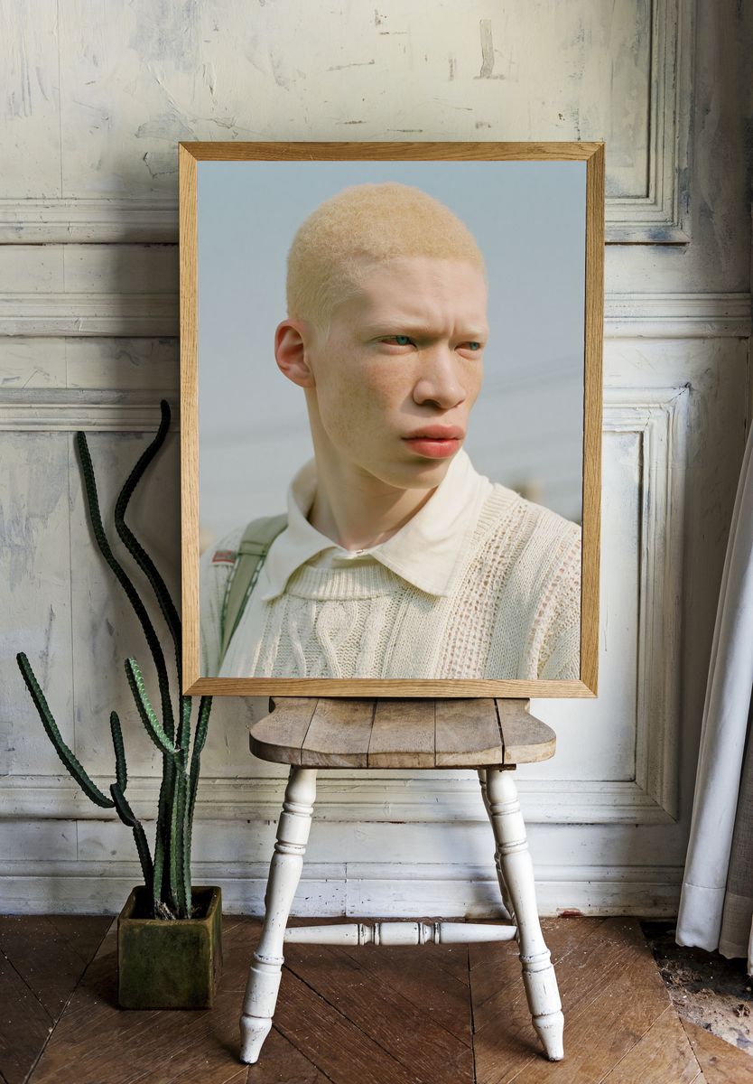 Soft Portrait Photography Poster. — room view 1