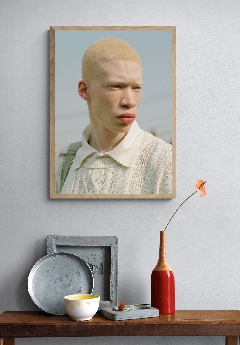 Soft Portrait Photography Poster. — room view 3