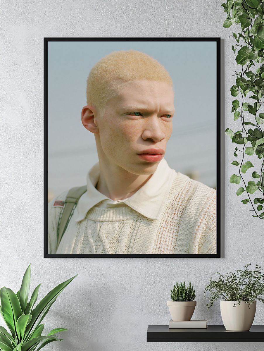 Soft Portrait Photography Poster. — room view 4