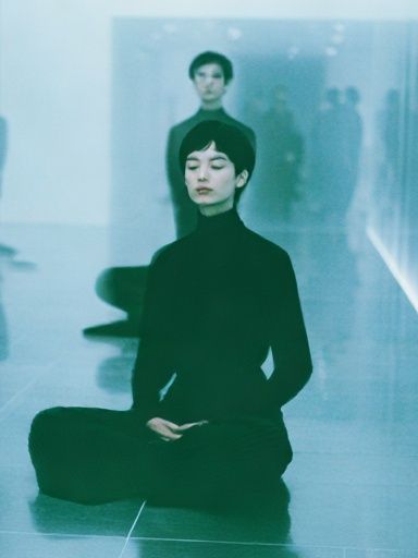 Meditative Fashion Portrait Poster. poster — photography art