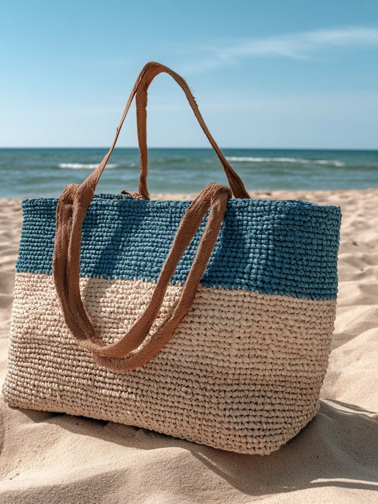 Beach Tote Bag Photography Poster. poster detail