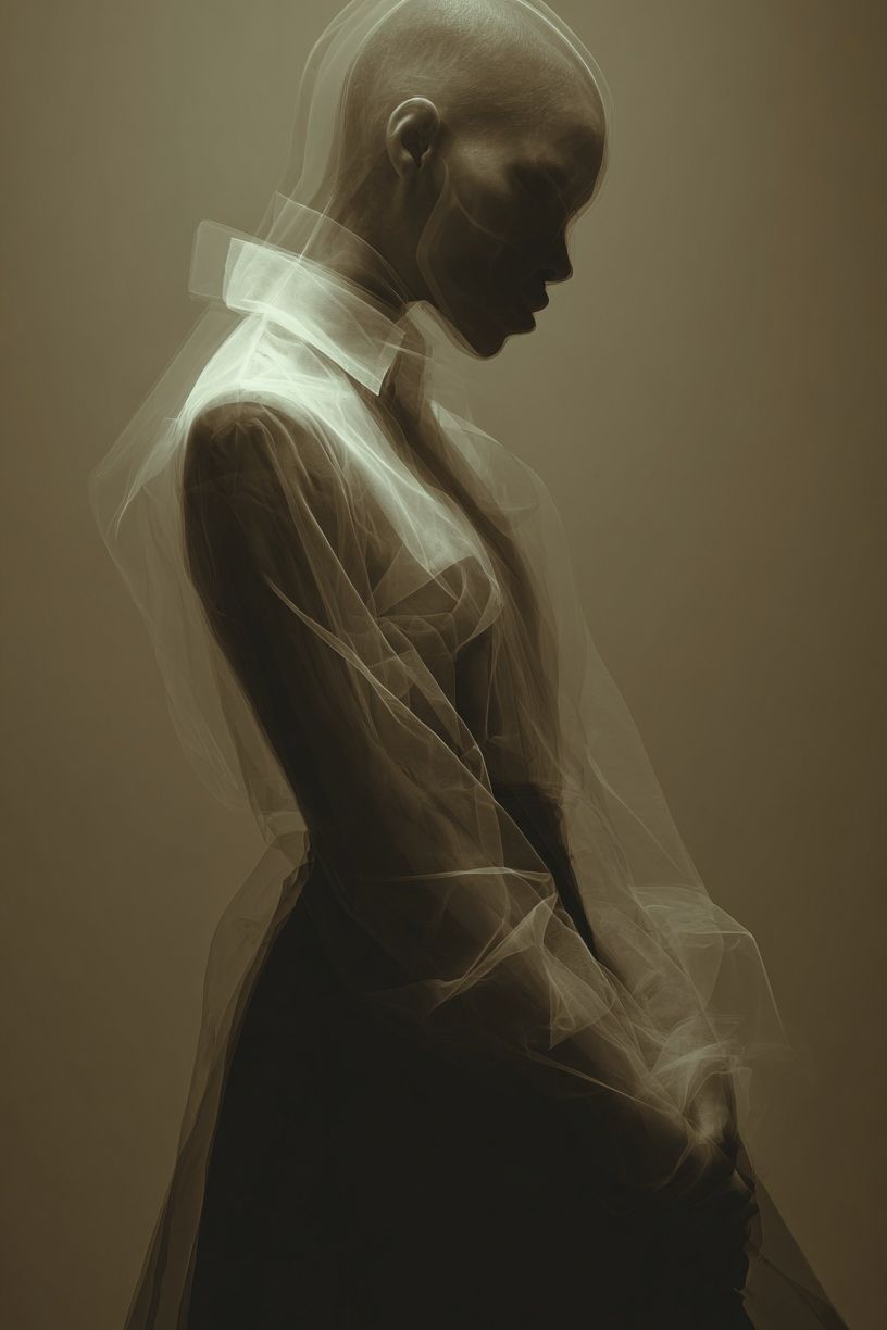 Ethereal Portrait Photography Poster. poster — photography art