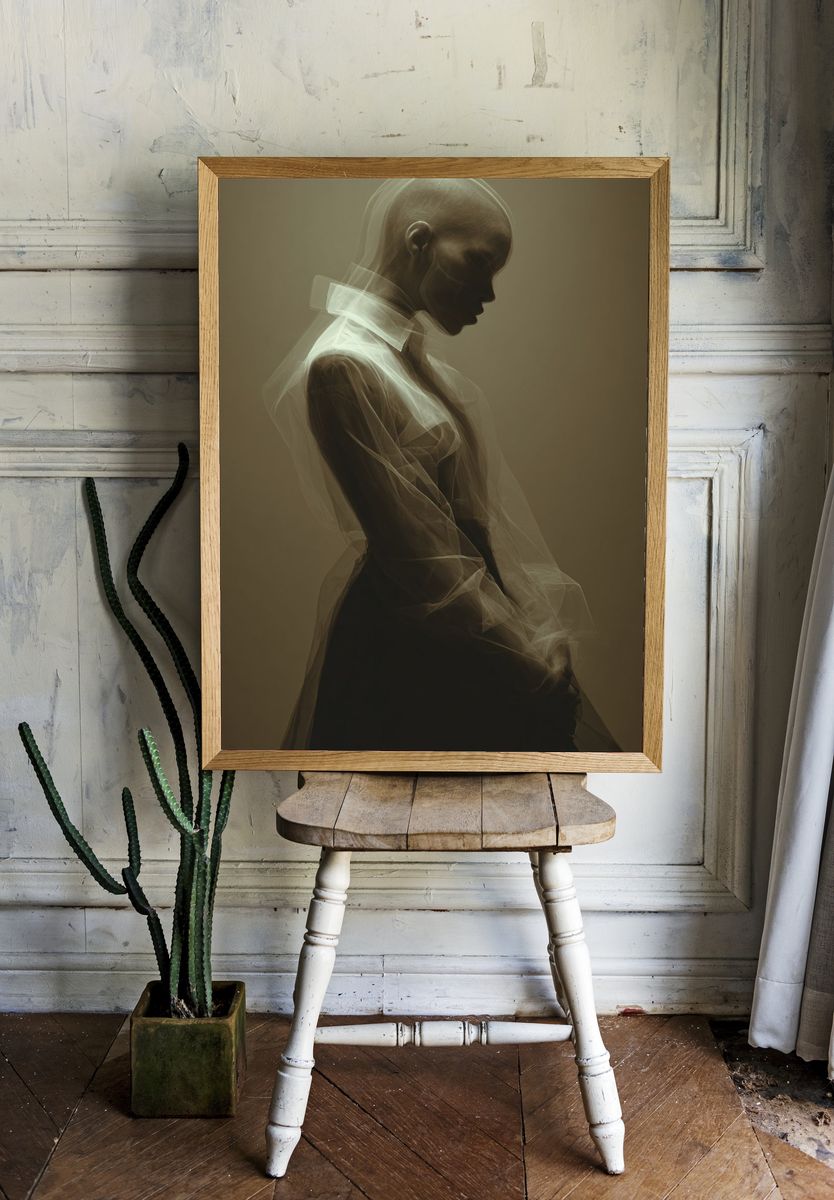 Ethereal Portrait Photography Poster. — room view 1