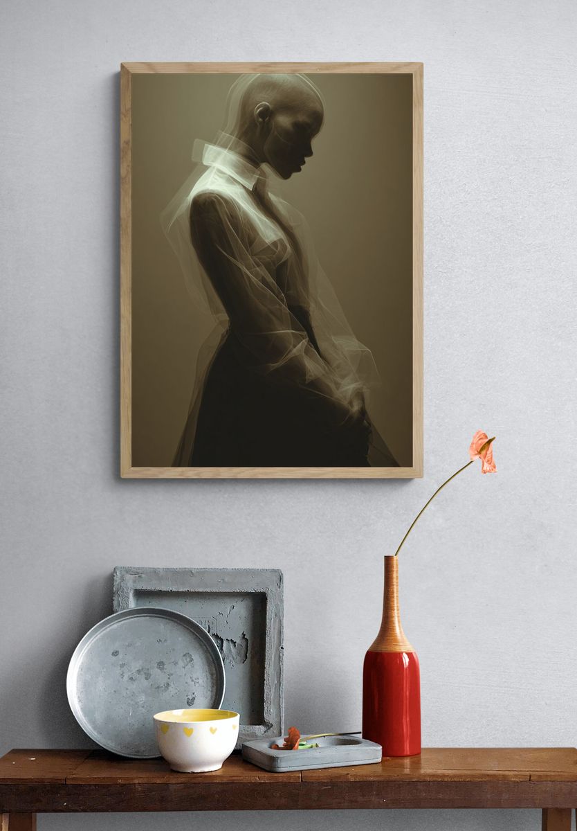 Ethereal Portrait Photography Poster. — room view 3