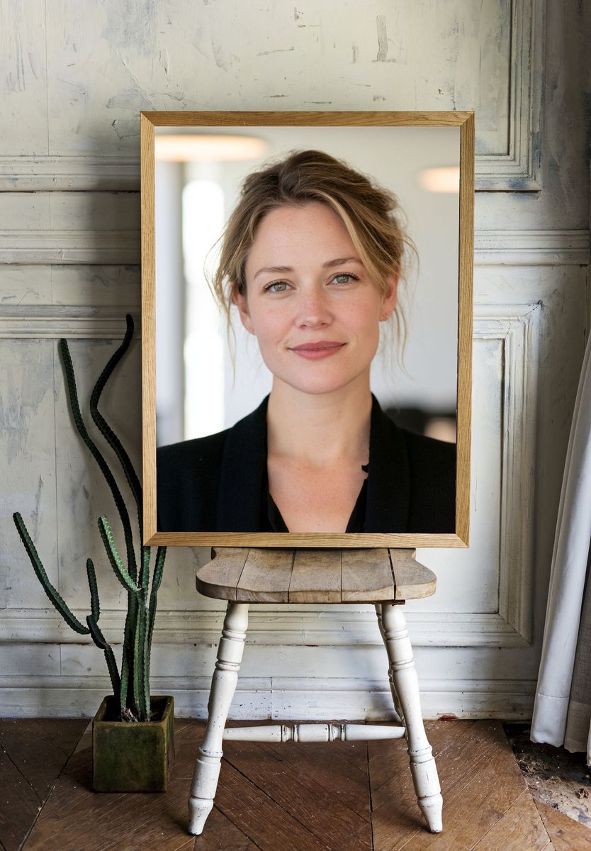 Woman Portrait Photography Poster. room preview
