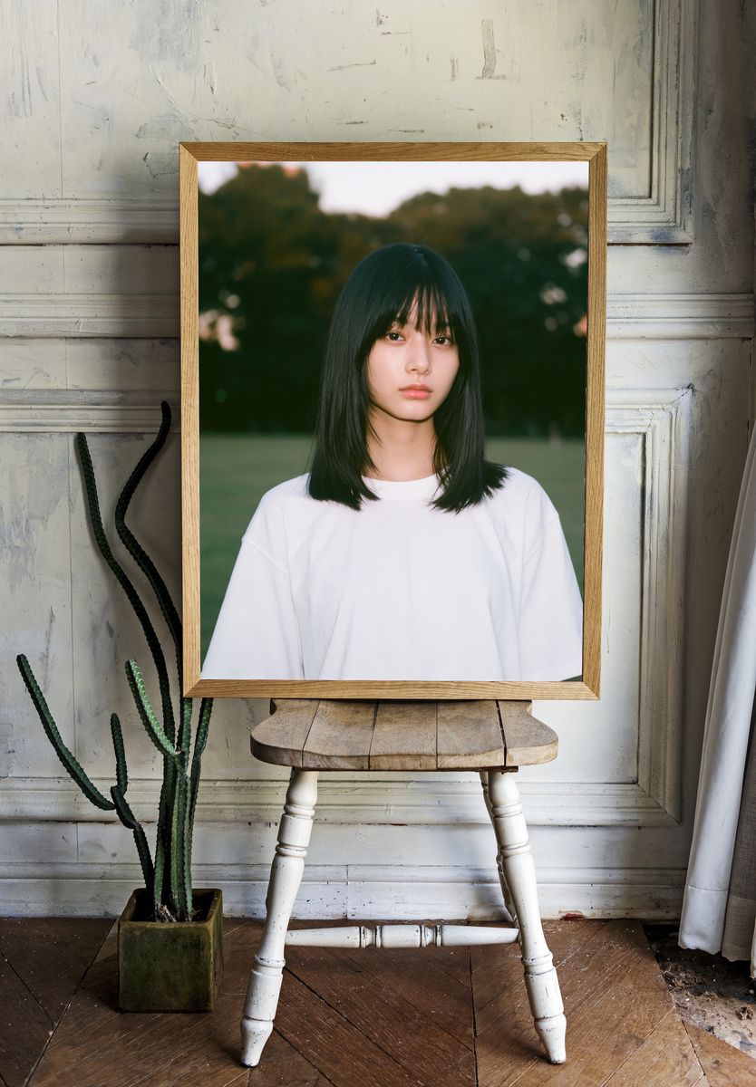 Soft Portrait Photography Poster. room preview