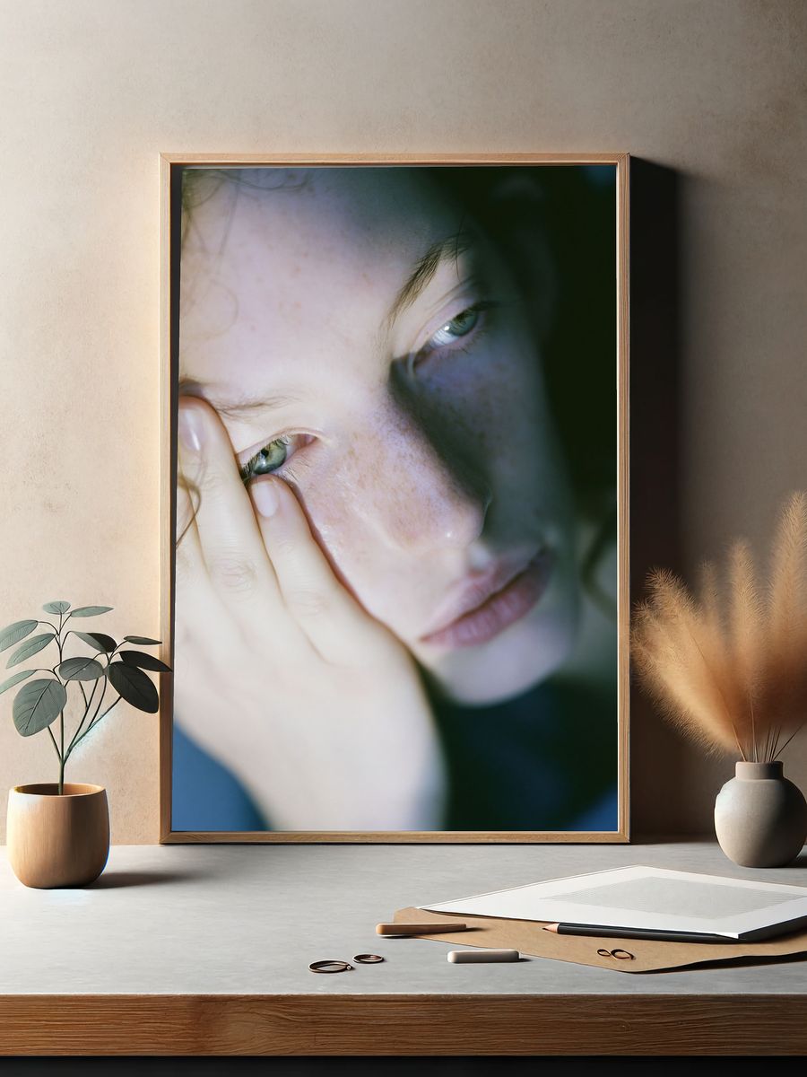 Intimate Portrait Photography Poster. — room view 2