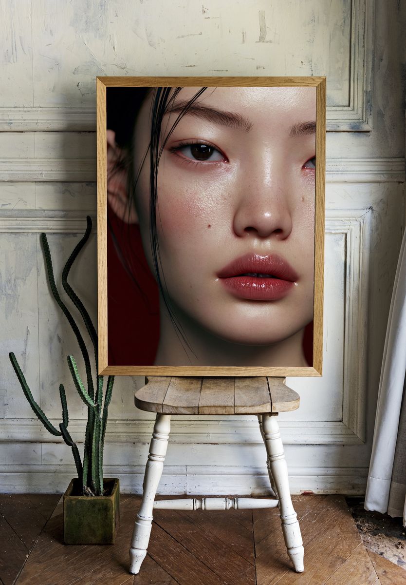 Intimate Portrait Photography Poster. — room view 1