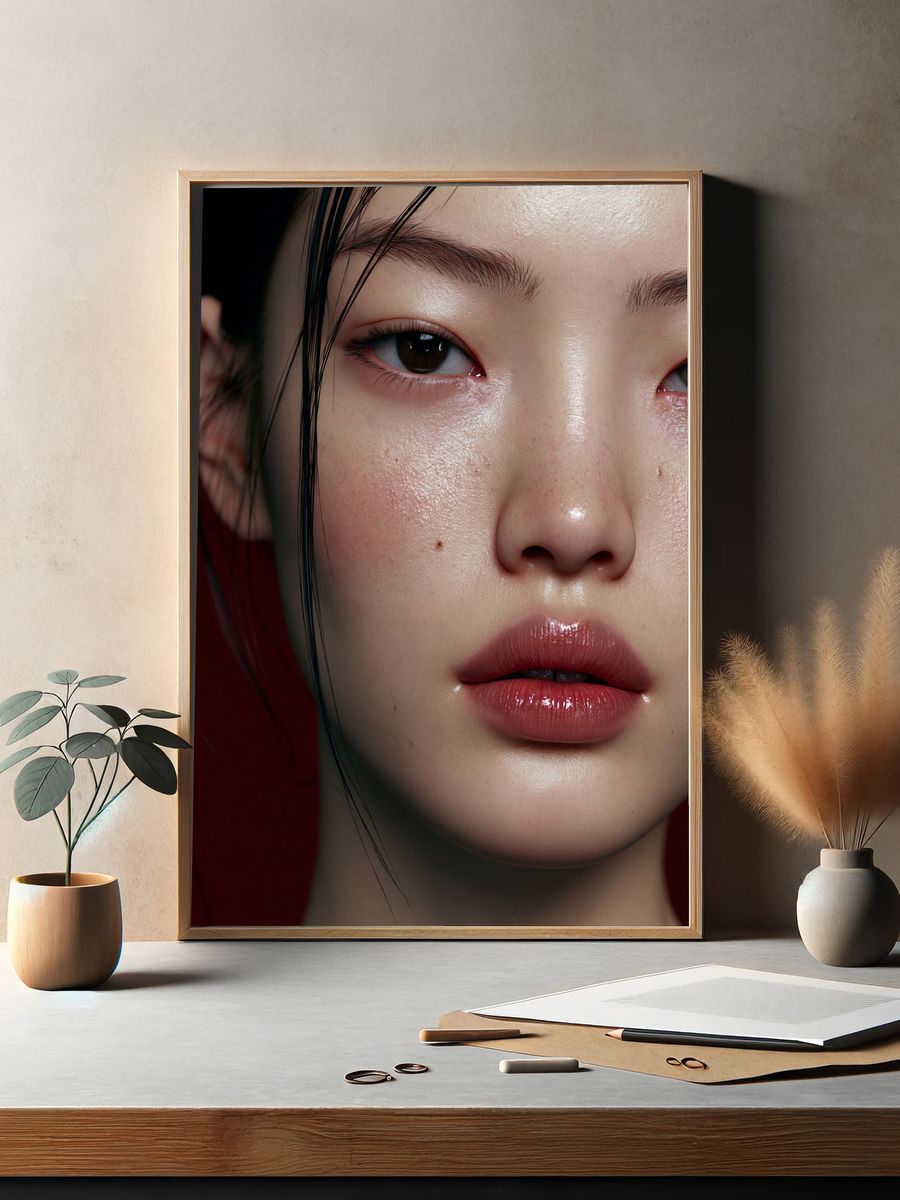 Intimate Portrait Photography Poster. — room view 2
