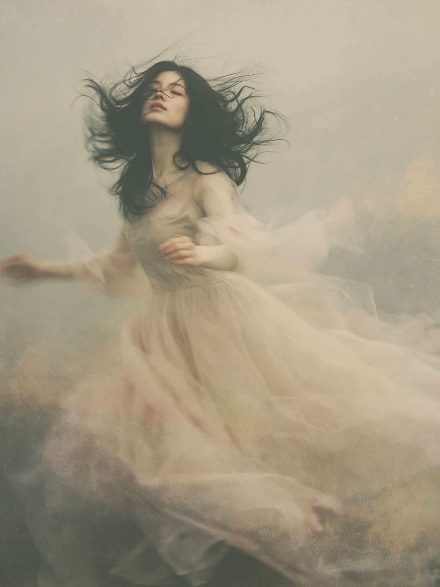 Dreamy Portrait Photography Poster. poster detail