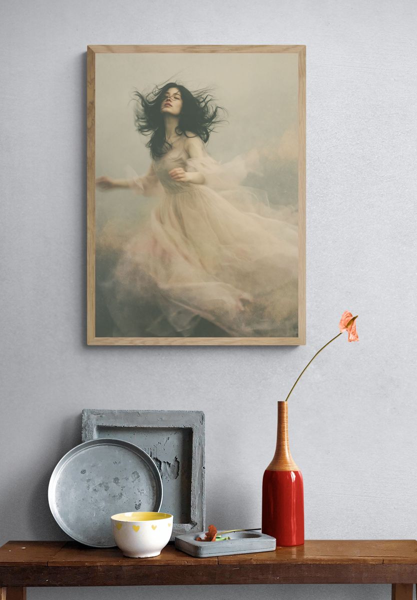 Dreamy Portrait Photography Poster. — room view 3