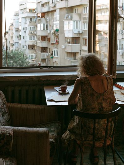 Quiet Apartment Window Photography Poster.