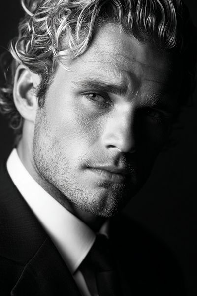Monochrome Portrait Poster. poster