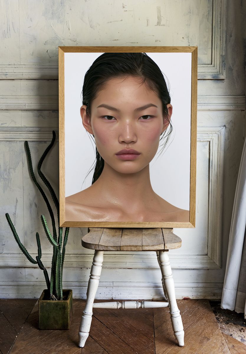 Minimalist Portrait Photography Poster. room preview