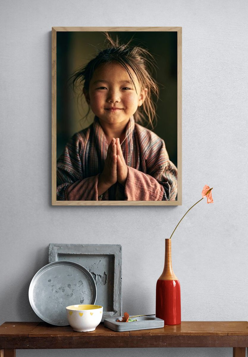 Child Portrait Photography Poster. — room view 3