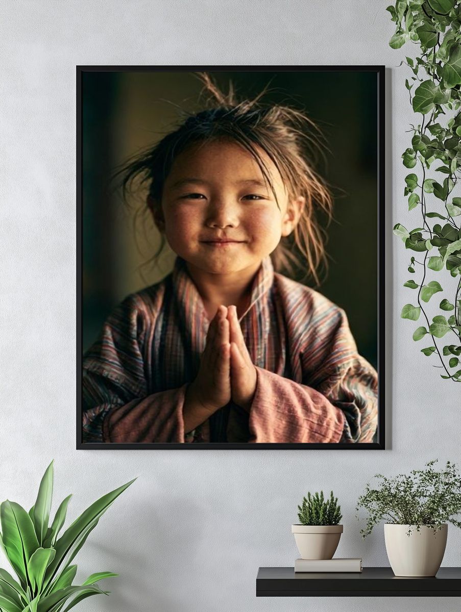 Child Portrait Photography Poster. — room view 4
