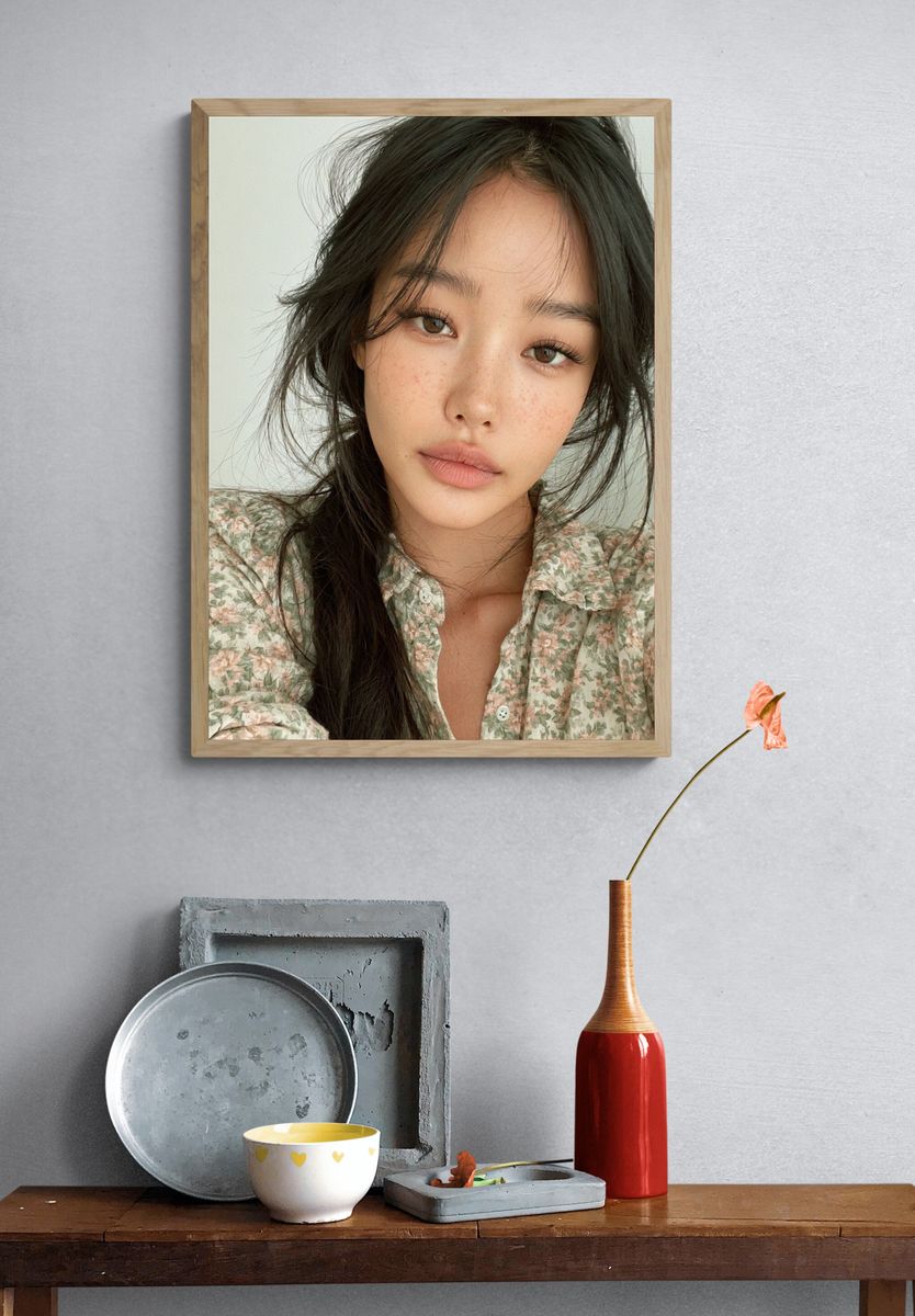 Soft Portrait Photography Poster. — room view 3