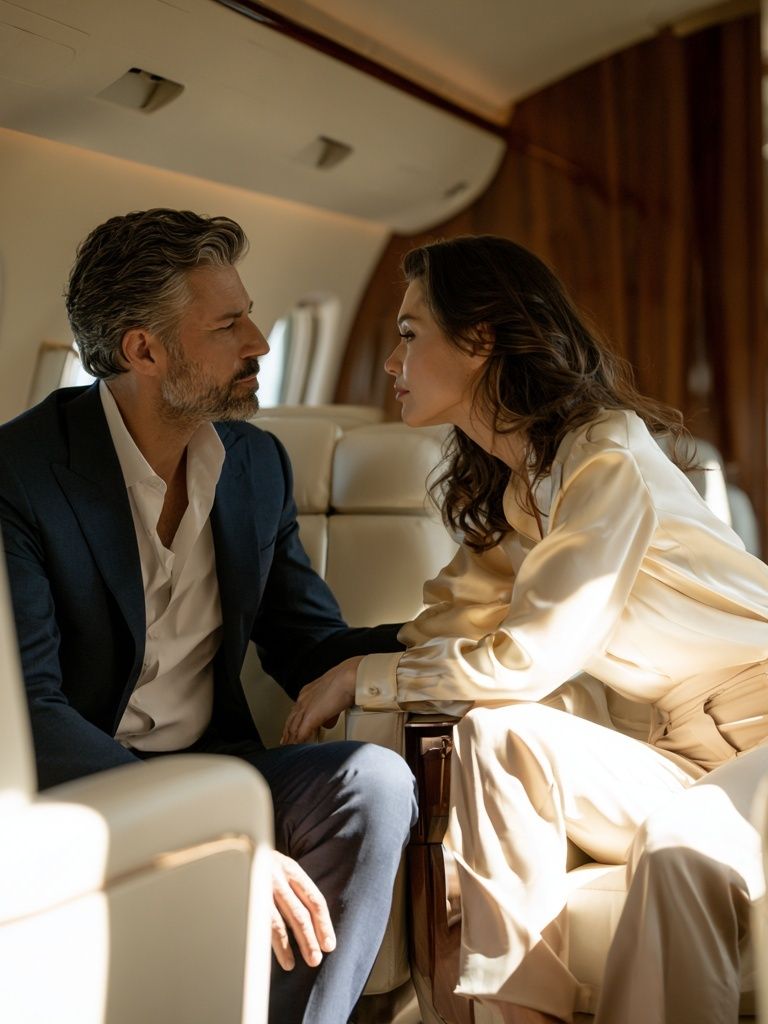 Private Jet Romance Photography Poster. poster detail
