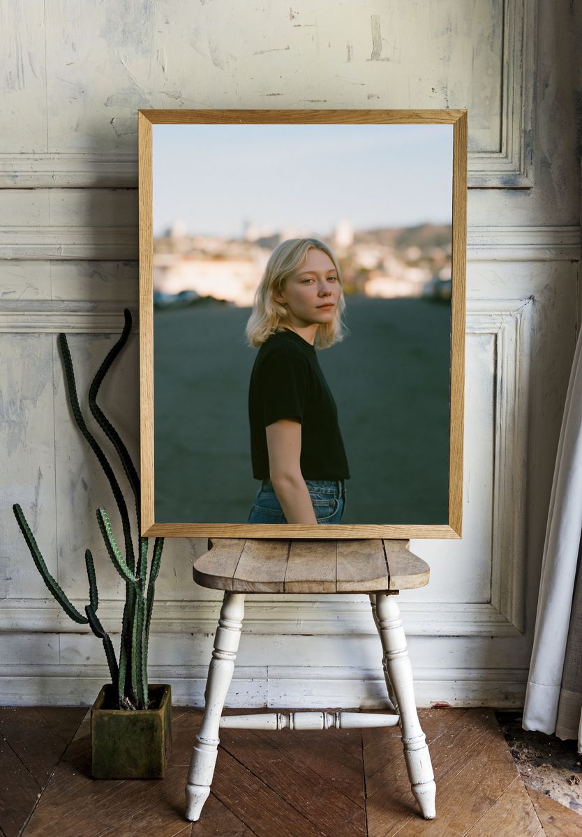 Blonde Portrait Photography Poster. room preview