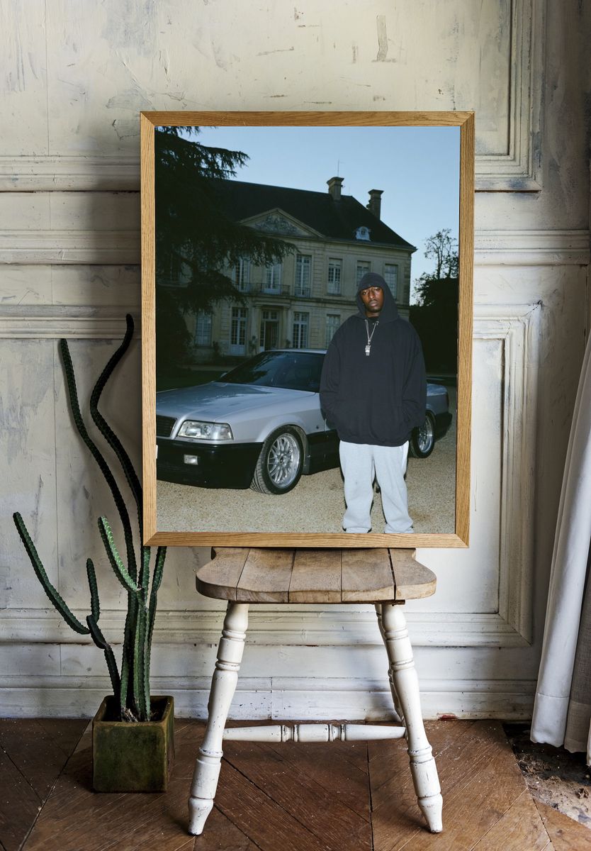 Night Portrait with Audi Poster. room preview