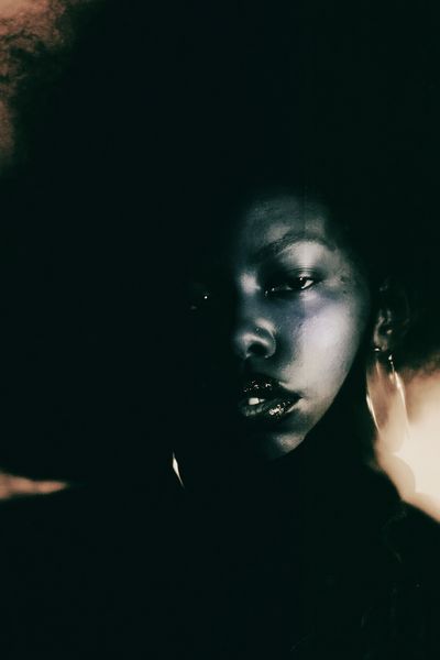 Moody Portrait Photography Poster.