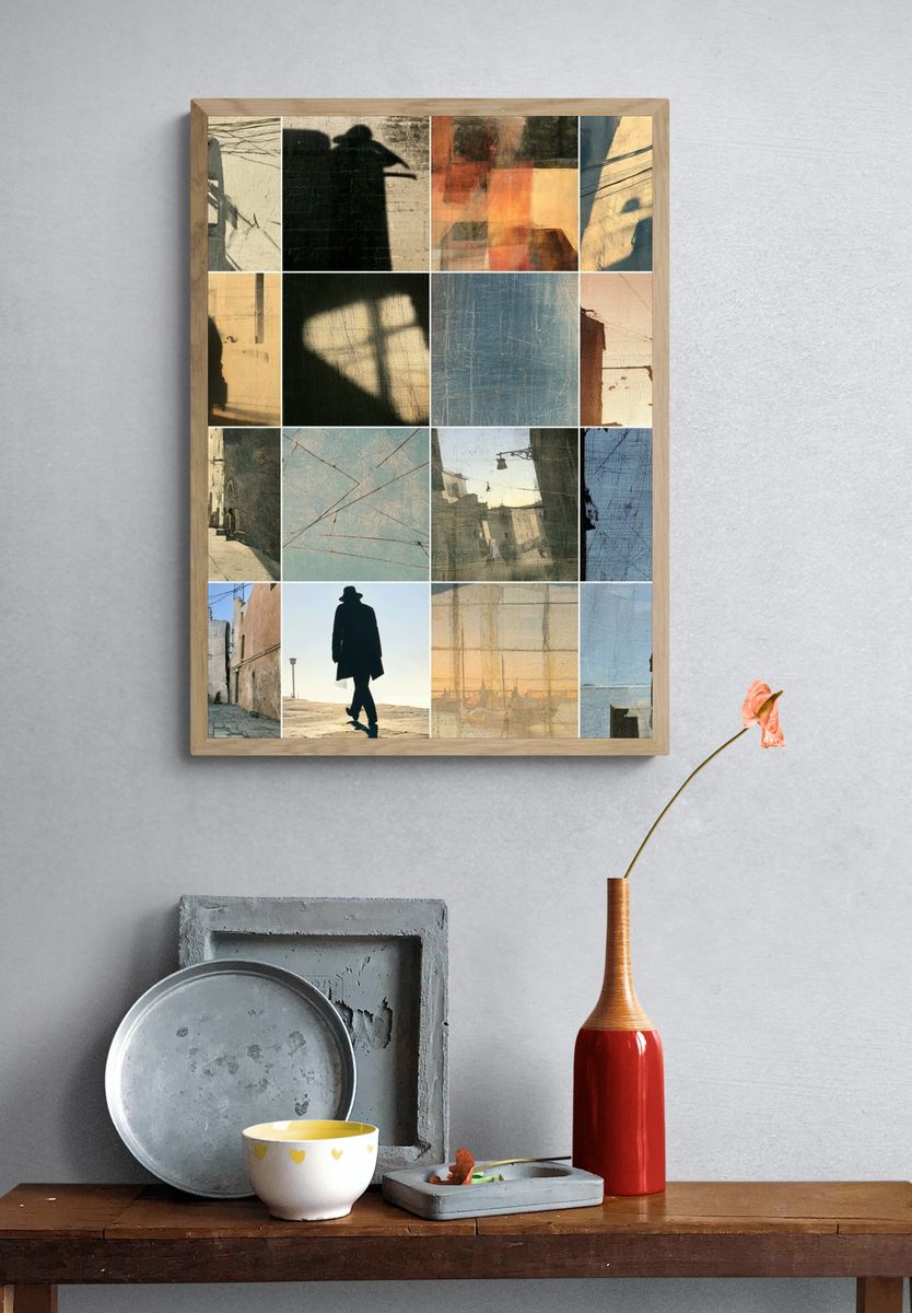 Urban Shadows Photography Poster. — room view 3