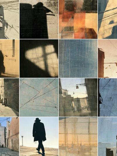 Urban Shadows Photography Poster.