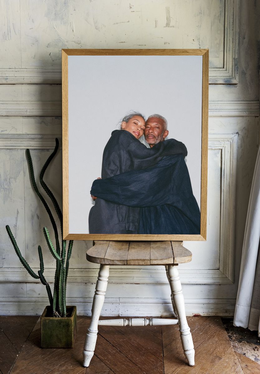 Embrace Portrait Photography Poster. room preview