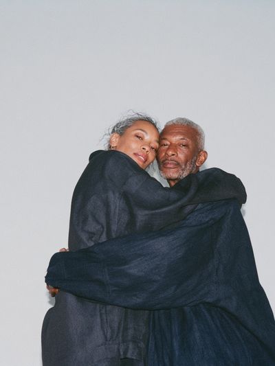 Embrace Portrait Photography Poster. poster