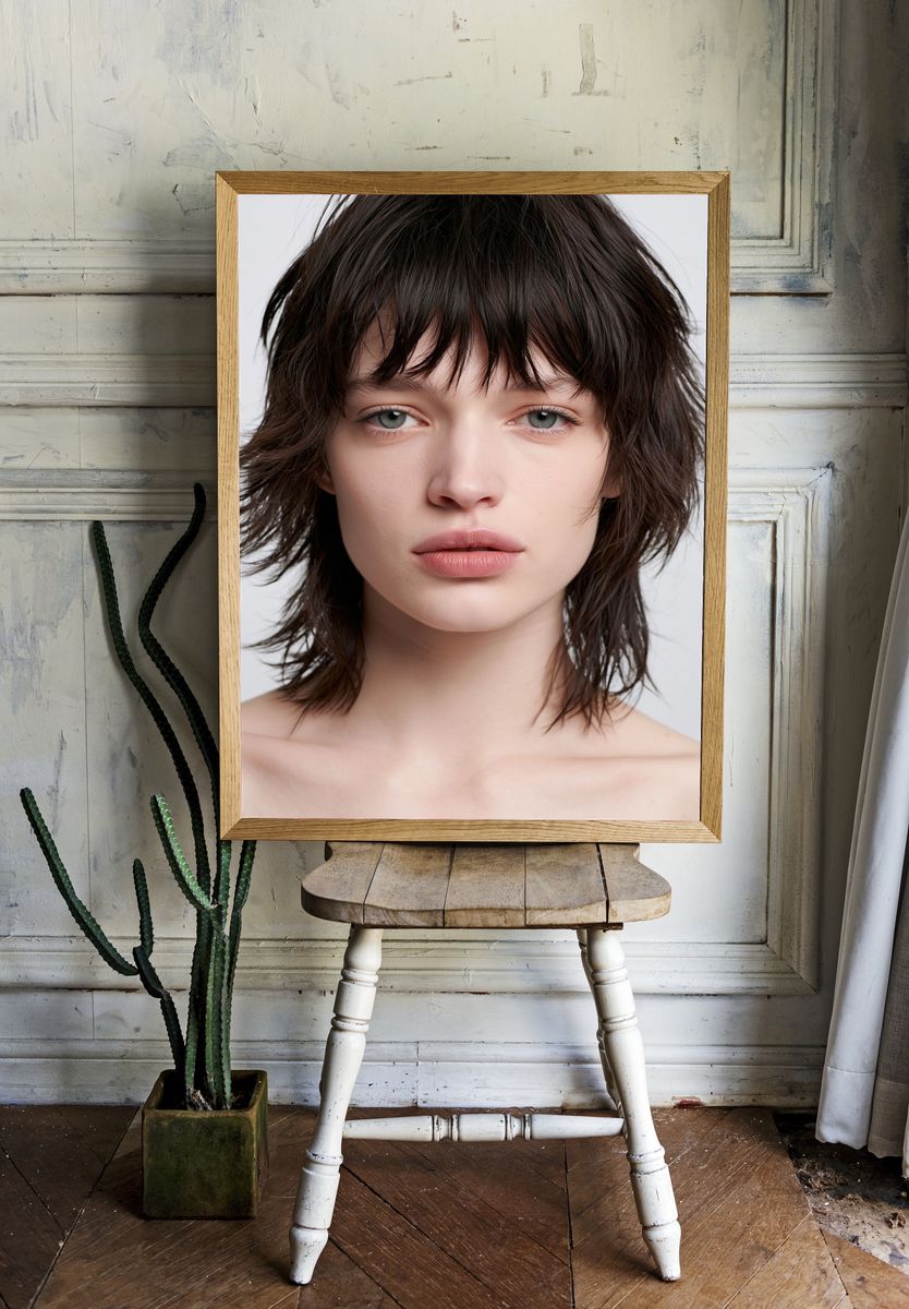 Soft Portrait Photography Poster. room preview