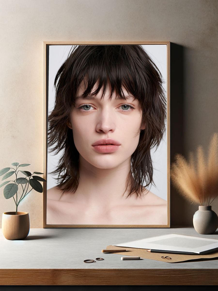 Soft Portrait Photography Poster. — room view 2