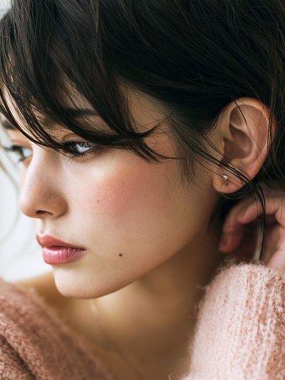 Soft Portrait Photography Poster.