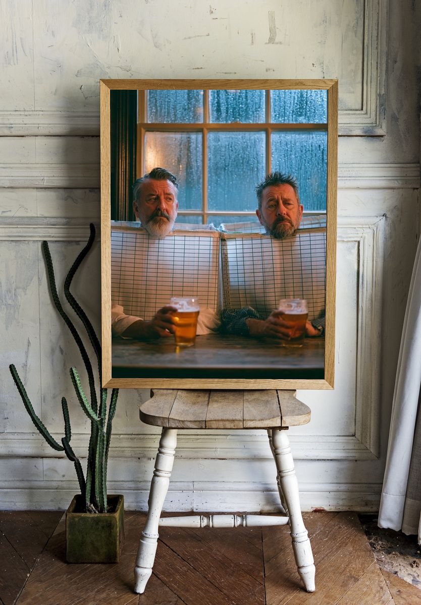 Pub Portrait Photography Poster. room preview