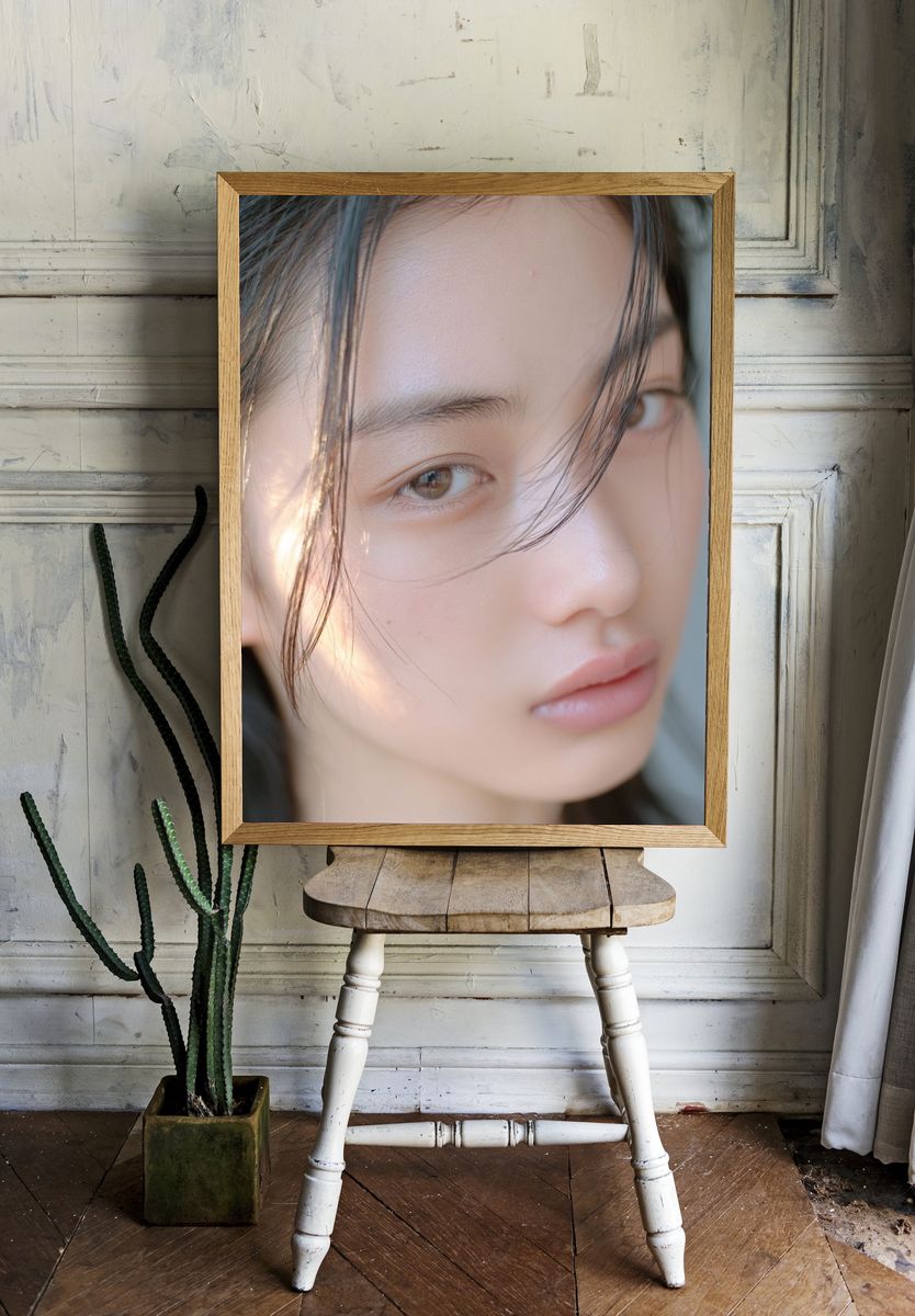 Soft Light Portrait Print. room preview