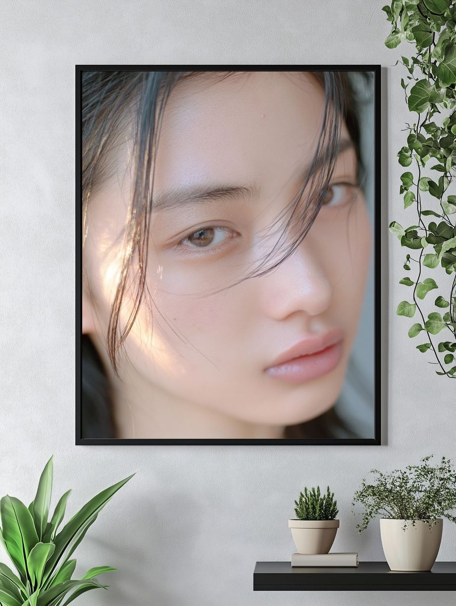 Soft Light Portrait Print. — room view 4